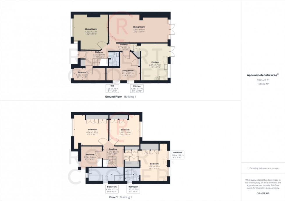 Floorplan for Boundary Road, Pinner