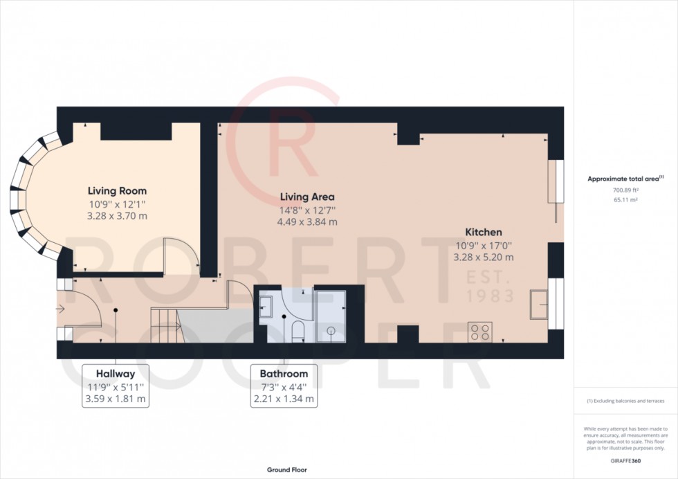 Floorplan for Victoria Road, Ruislip