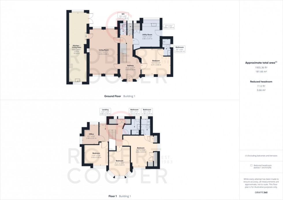 Floorplan for Lime Grove, Ruislip