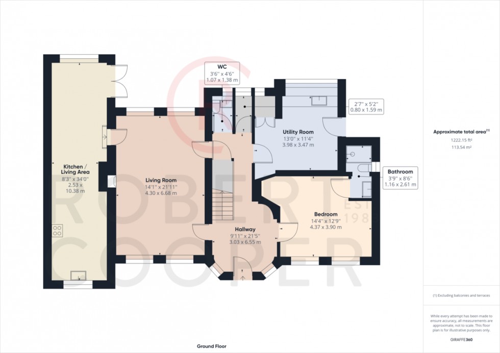 Floorplan for Lime Grove, Ruislip