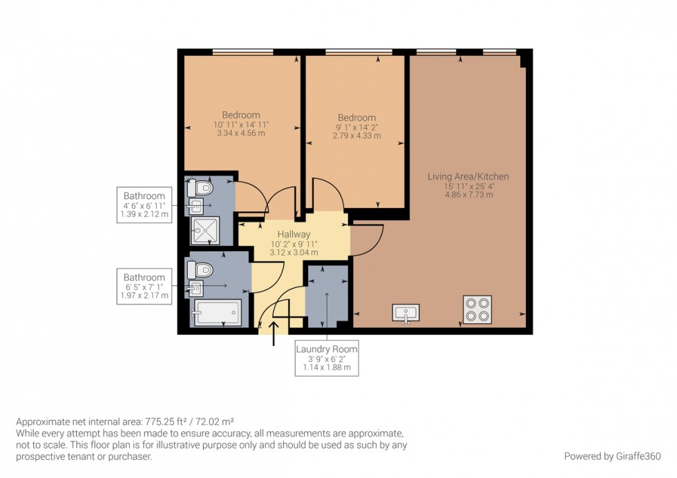 Floorplan for Arla Place, Ruislip