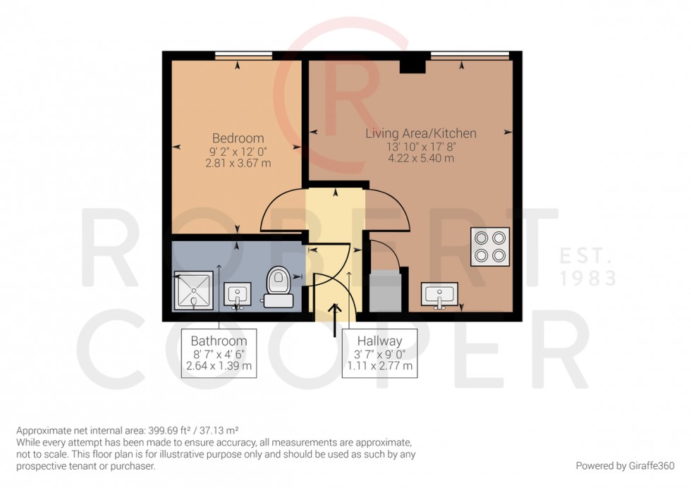 Floorplan for Field End Road, Ruislip