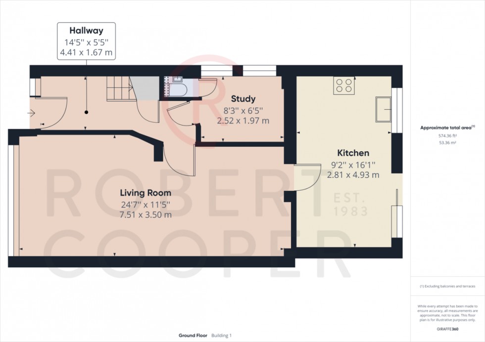 Floorplan for Palace Road, Ruislip