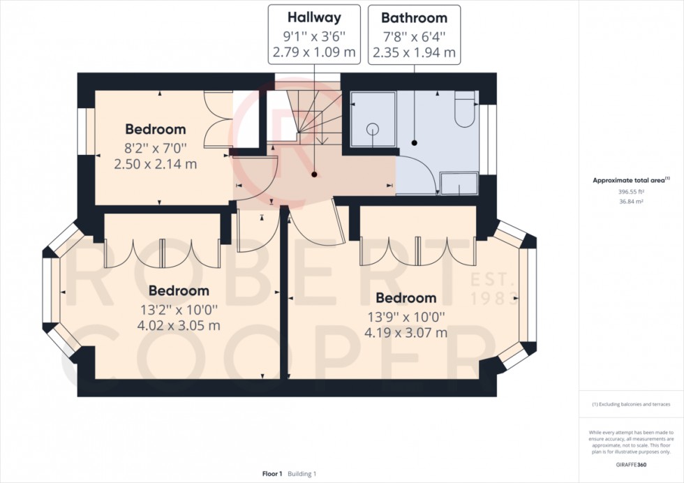 Floorplan for Palace Road, Ruislip