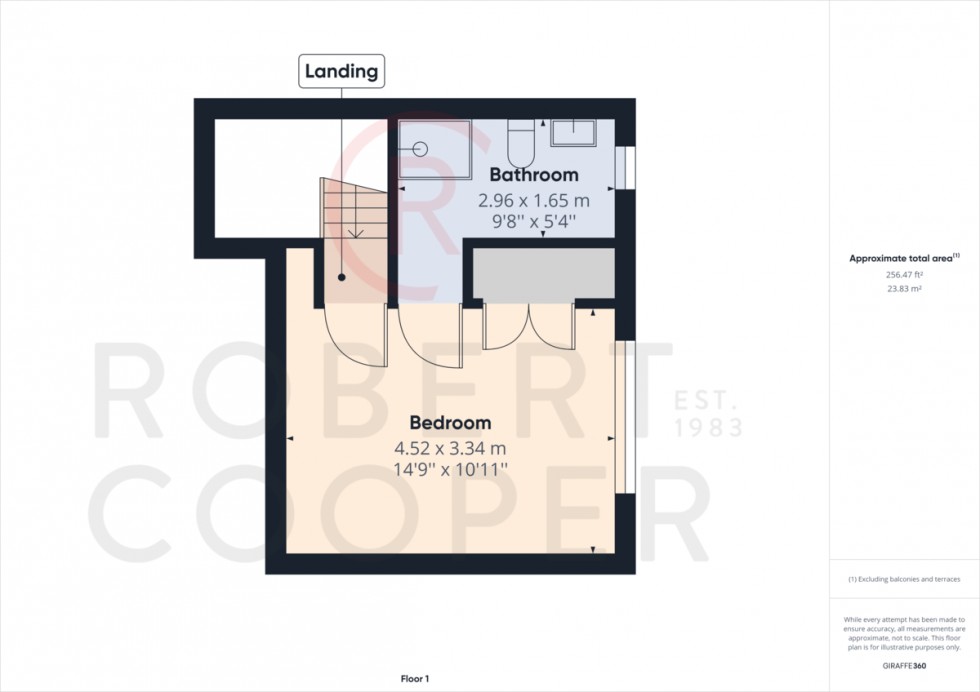 Floorplan for North View, Pinner