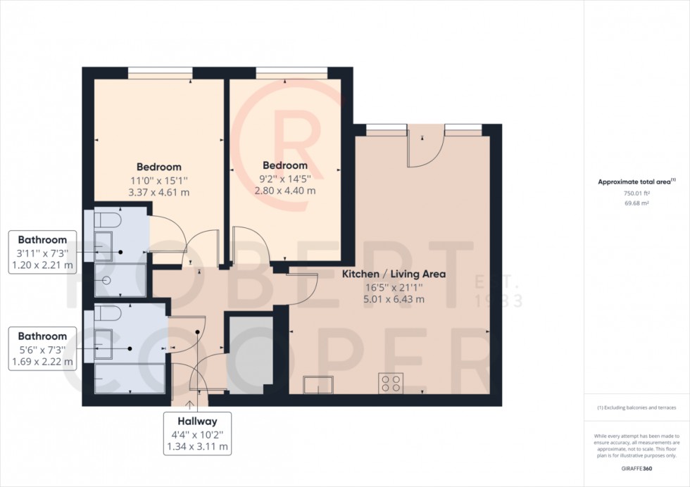 Floorplan for Arla Place, Ruislip