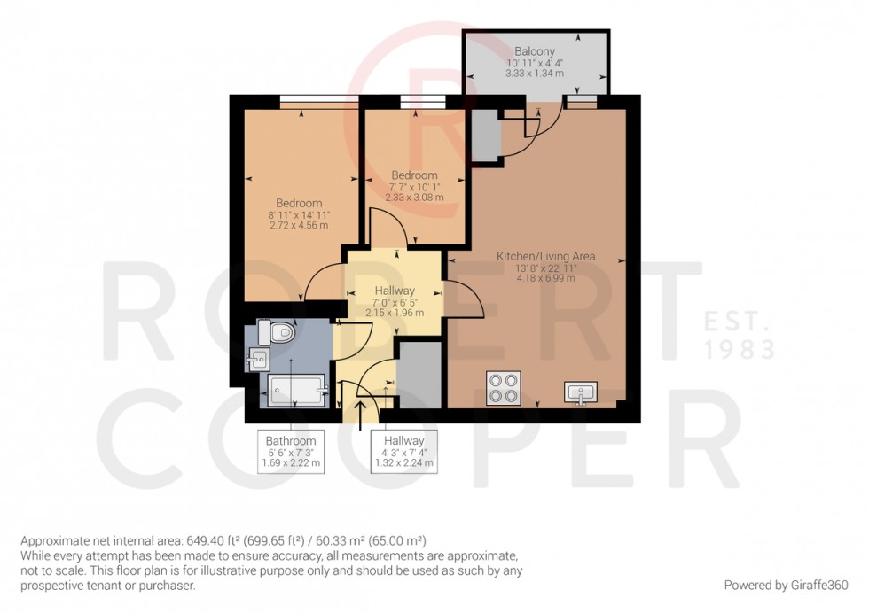 Floorplan for Arla Place, Ruislip