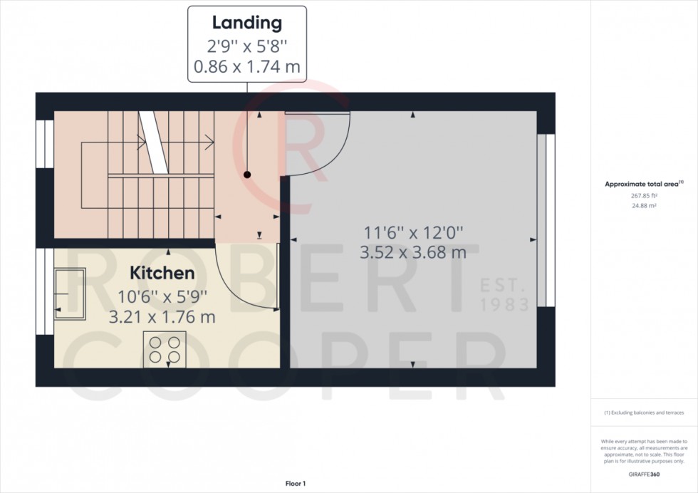 Floorplan for South Ruislip, Ruislip