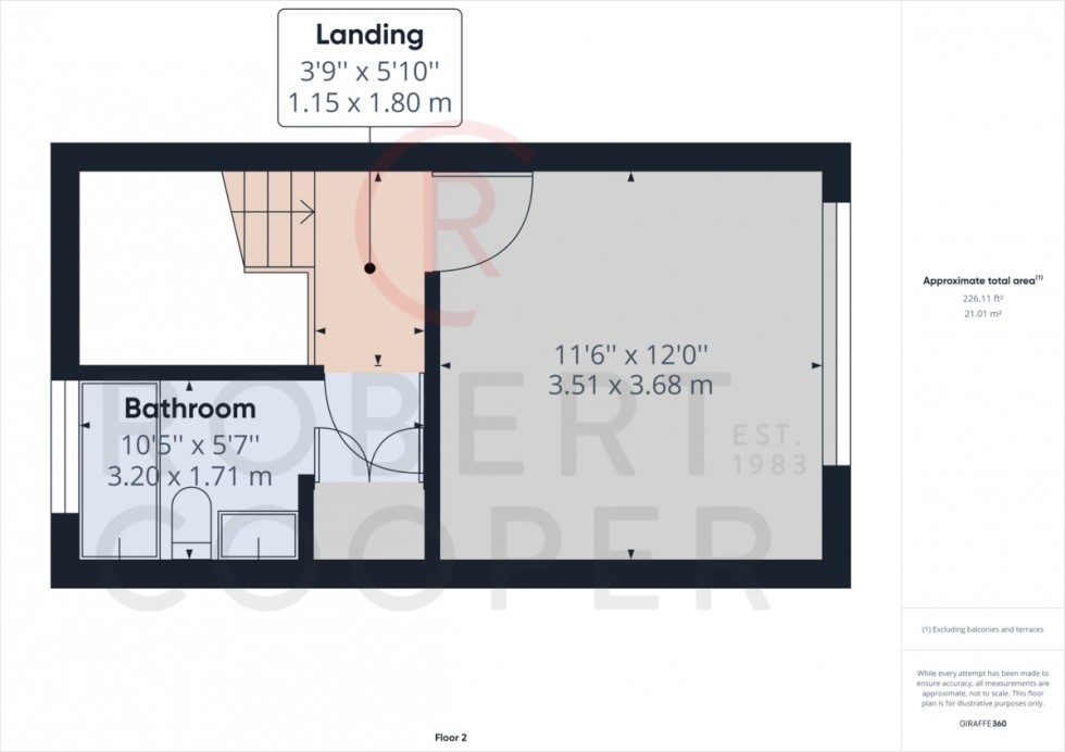 Floorplan for South Ruislip, Ruislip