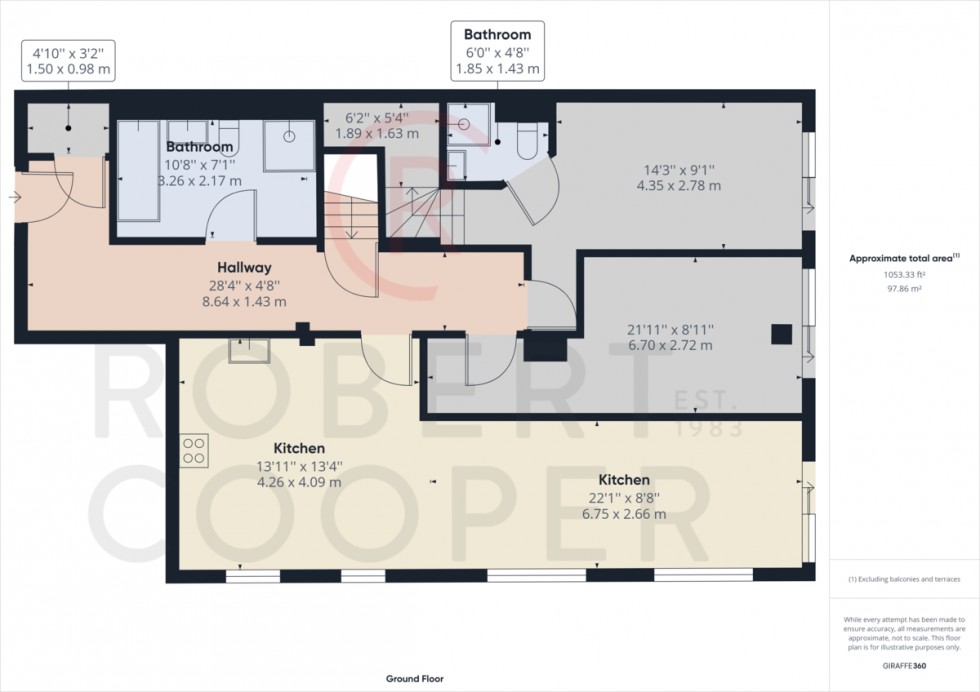 Floorplan for Field End Road, Pinner, Ruislip