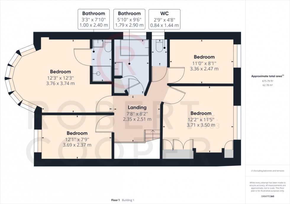 Floorplan for Abbotsbury Gardens, Pinner