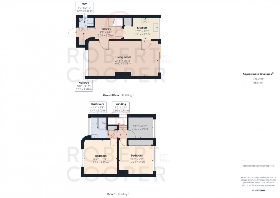 Floorplan for Holyrood Avenue, Harrow