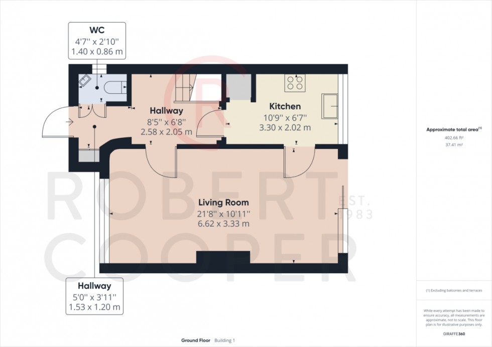 Floorplan for Holyrood Avenue, Harrow