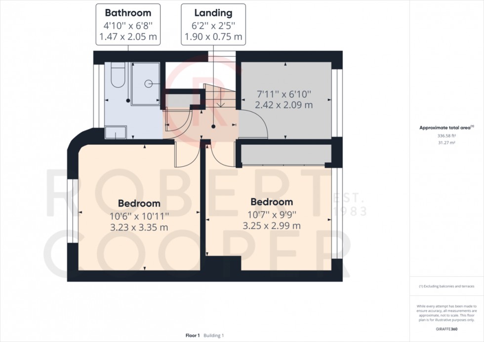 Floorplan for Holyrood Avenue, Harrow