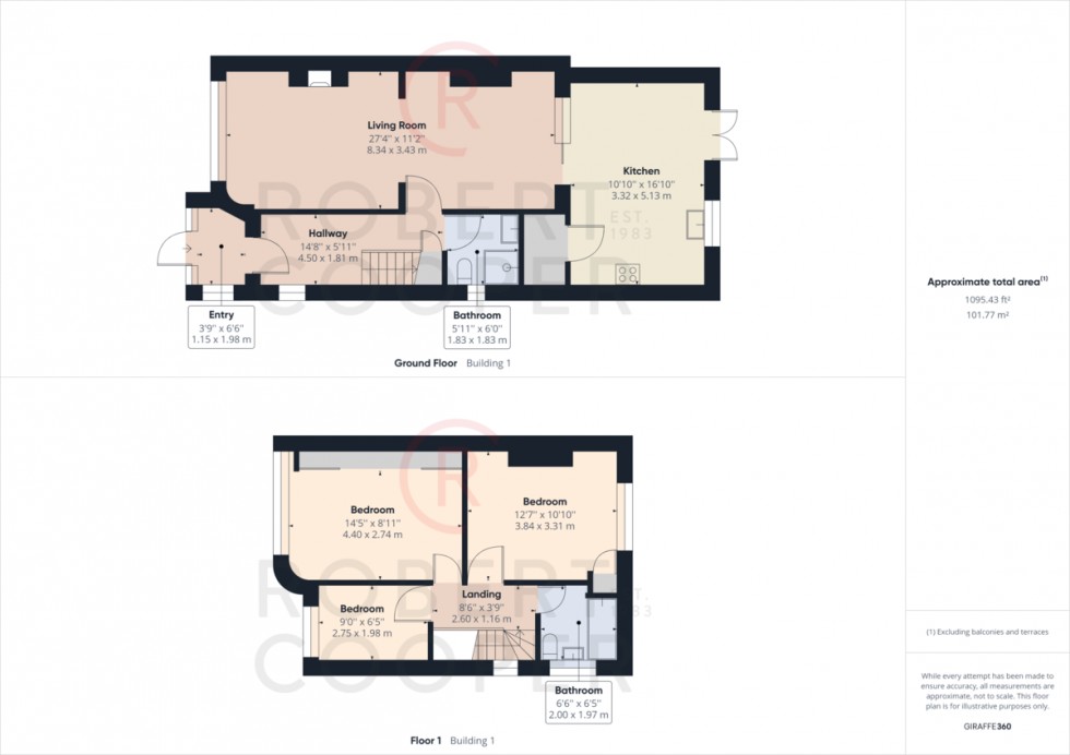 Floorplan for Long Drive, Ruislip