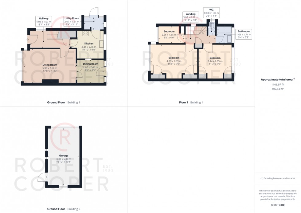 Floorplan for Pine Gardens, Ruislip