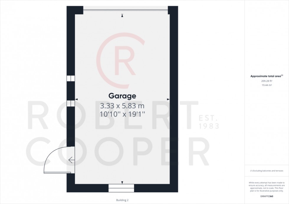 Floorplan for Pine Gardens, Ruislip