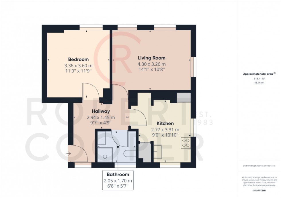 Floorplan for Victoria Road, Ruislip