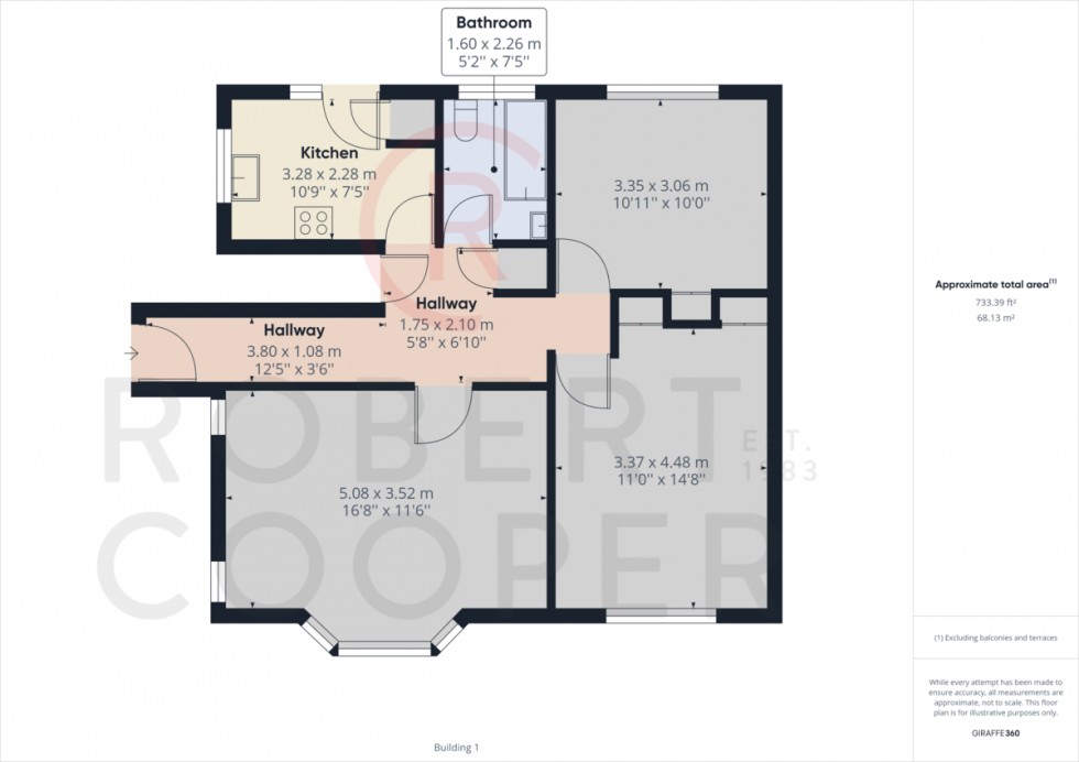 Floorplan for Whittington Way, Pinner