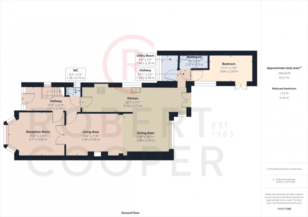 Floorplan for West Towers, Pinner