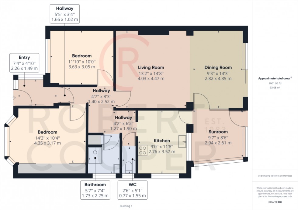 Floorplan for Norwich Road, Northwood