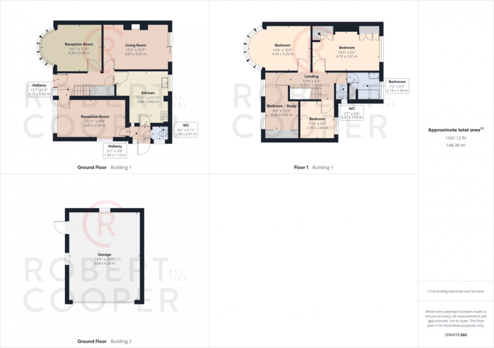 Floorplan for Malvern Avenue, Harrow