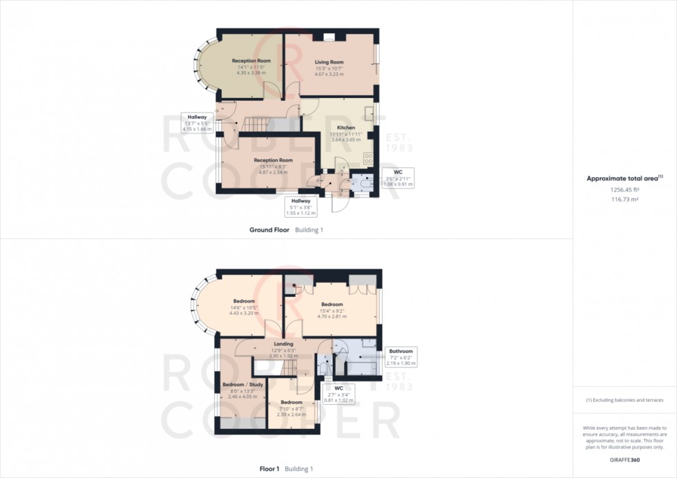 Floorplan for Malvern Avenue, Harrow