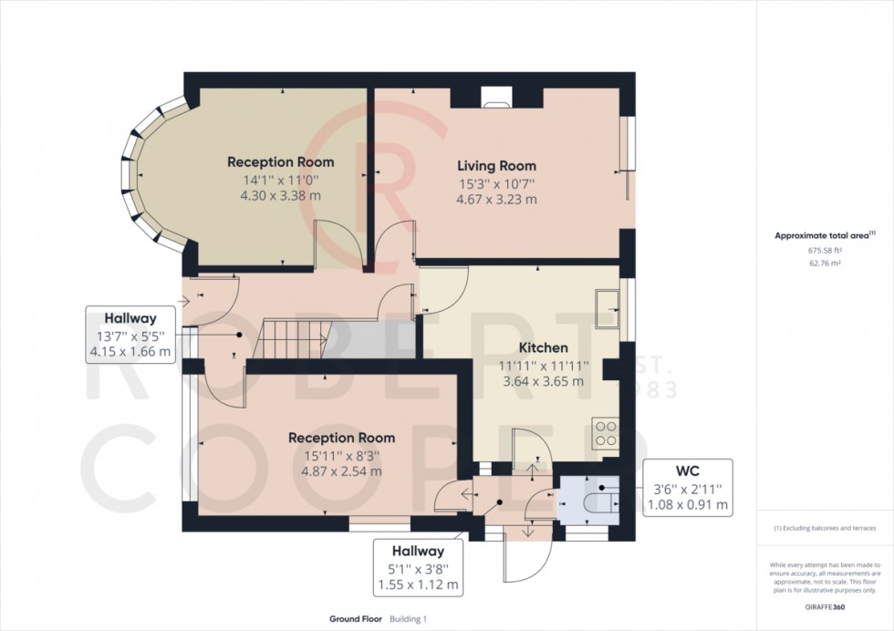 Floorplan for Malvern Avenue, Harrow