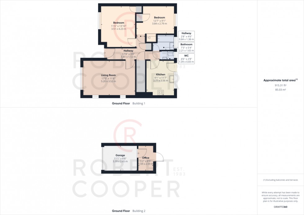 Floorplan for The Sigers, Pinner