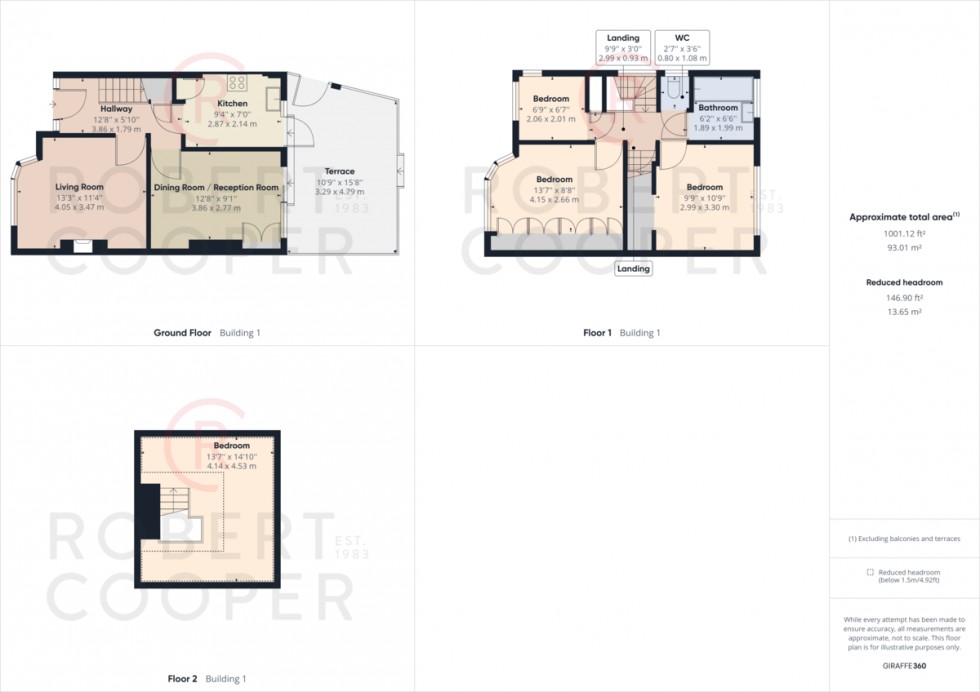 Floorplan for Sandown Way, Northolt