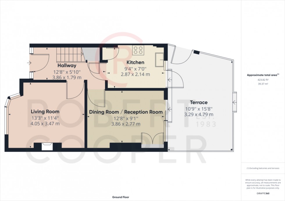 Floorplan for Sandown Way, Northolt