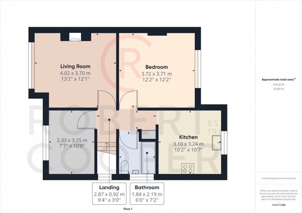 Floorplan for Ivy Close, Harrow