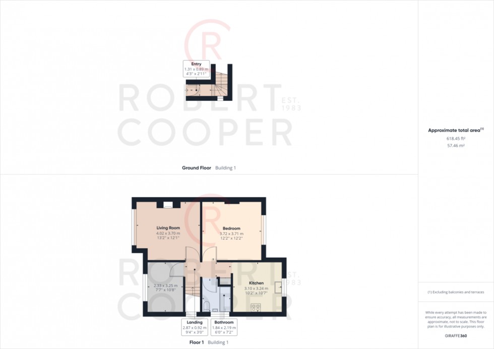 Floorplan for Ivy Close, Harrow