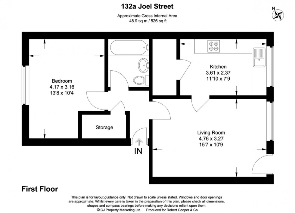 Floorplan for Joel Street, Northwood Hills