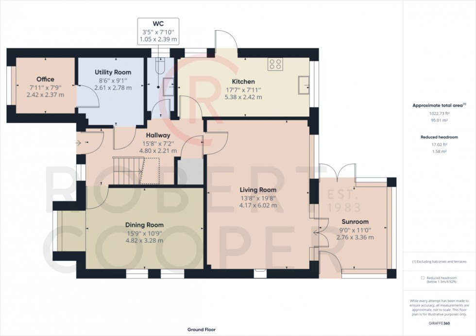 Floorplan for Rushmoor Close, Pinner