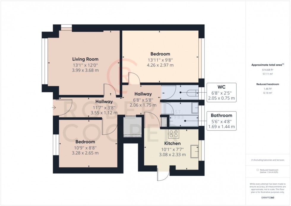 Floorplan for Harlyn Drive, Pinner