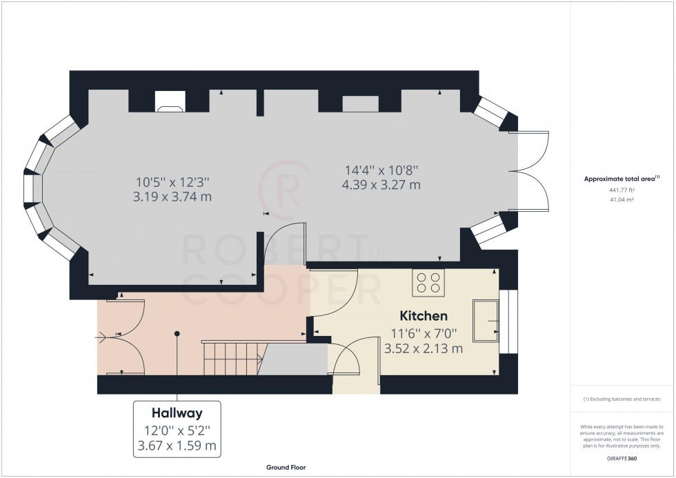 Floorplan for Royal Crescent, South Ruislip