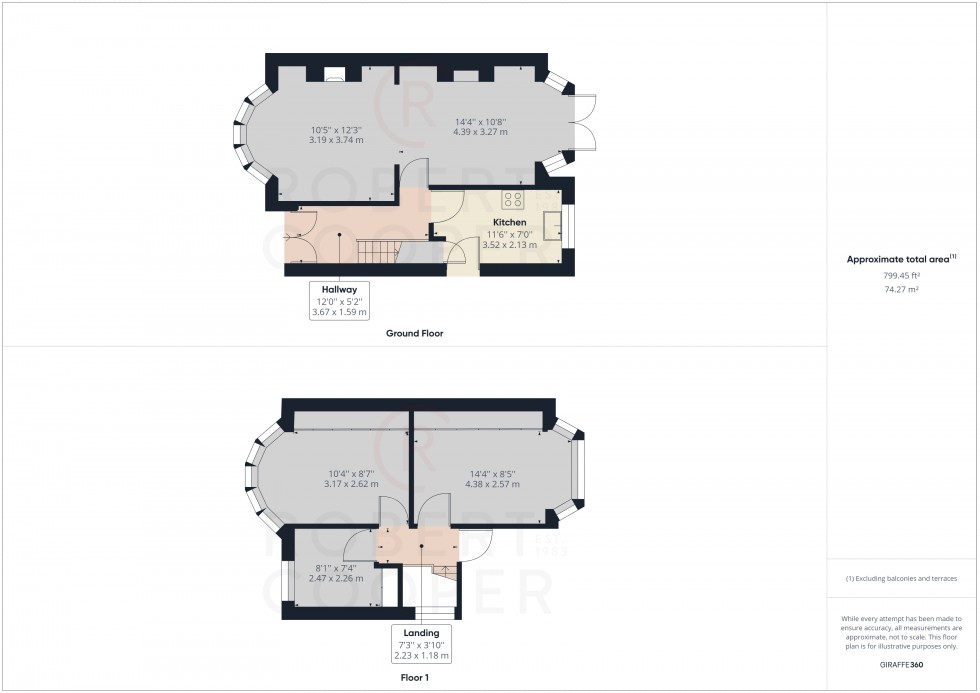 Floorplan for Royal Crescent, South Ruislip