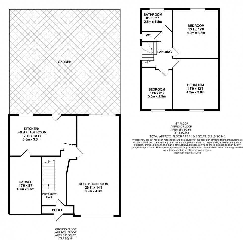 Floorplan for Boundary Road, Pinner