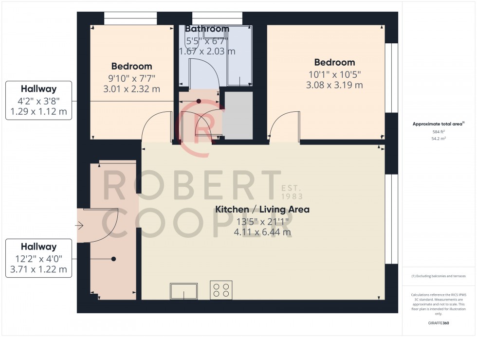 Floorplan for Victoria Road, South Ruislip