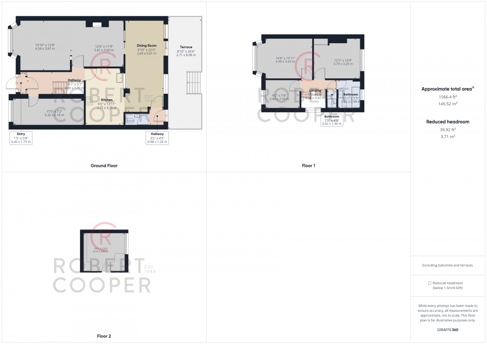 Floorplan for Mount Drive, North Harrow