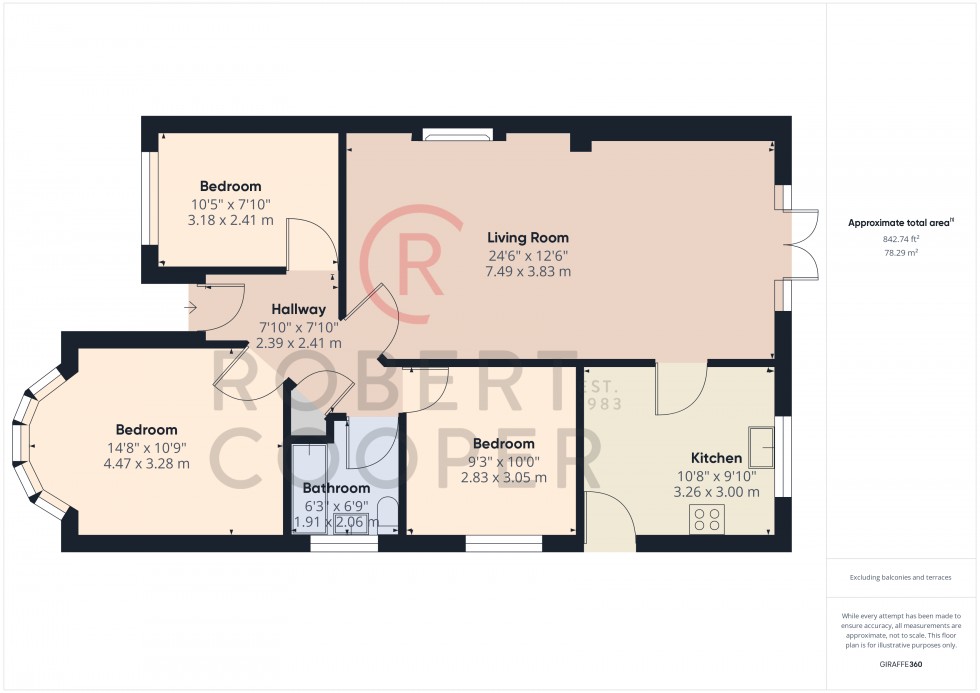 Floorplan for Woodford Crescent, Pinner