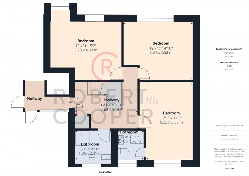 Floorplan for Winslow Close, Eastcote