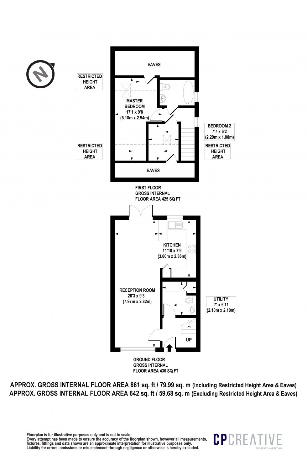 Floorplan for Seymour Gardens, Eastcote