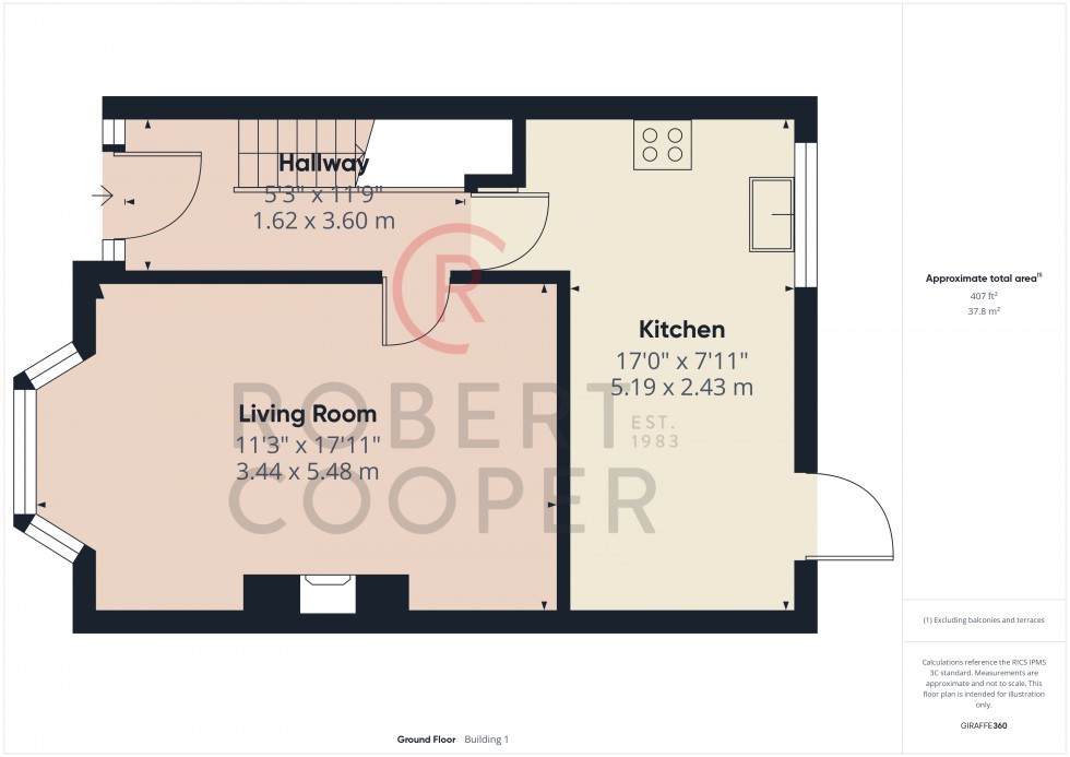 Floorplan for Pine Gardens, Ruislip