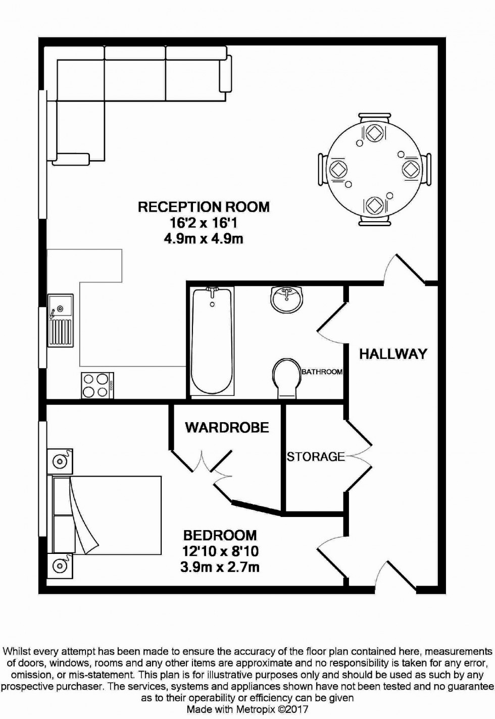 Floorplan for The Avenue, Northwood