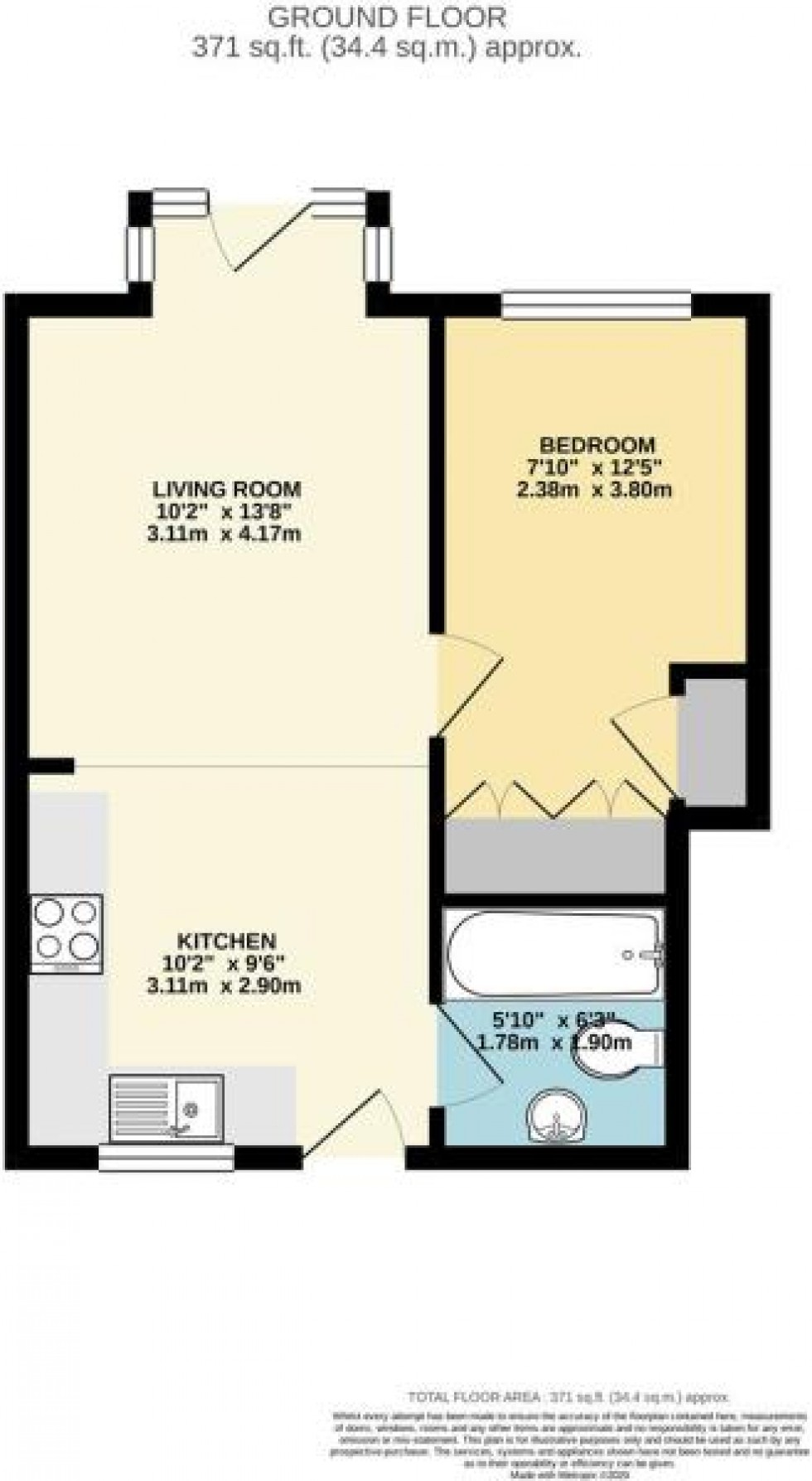 Floorplan for Harefield, Uxbridge