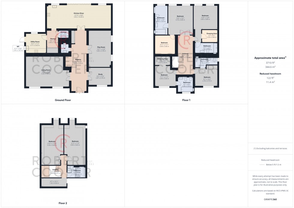 Floorplan for The Drive, Ickenham, Uxbridge