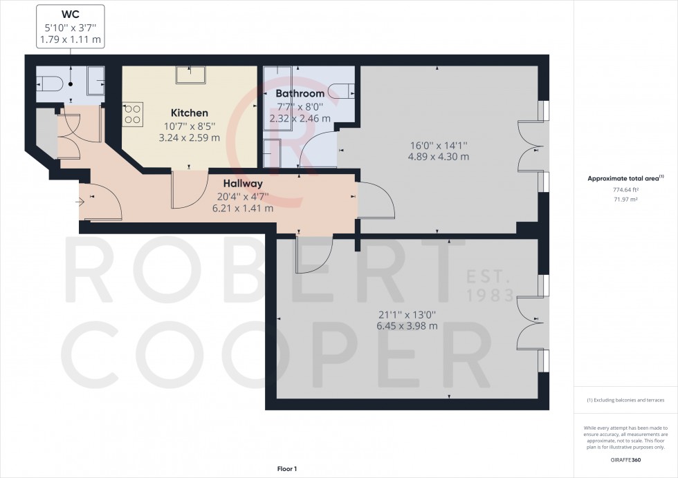 Floorplan for Field End Road, Pinner