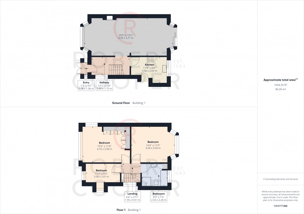 Floorplan for St Lawrence Drive, Pinner